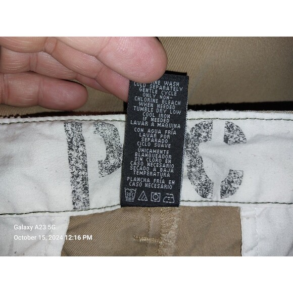 Polo Jeans Company Ralph Lauren Men's Tan Chino Pants Size 33X30 (Actual 35x29) - Picture 10 of 11